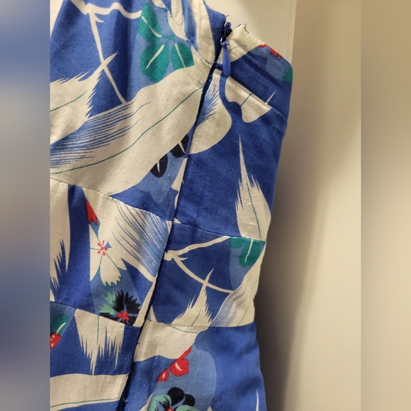 Monsoon silk cotton dress size UK 10 - Picture 4 of 6